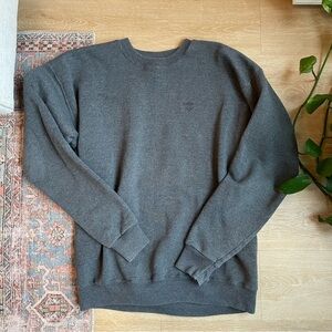 Men's Gray Olympic Crewneck sweatshirt